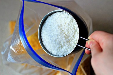 Жареное мороженое - приготовление