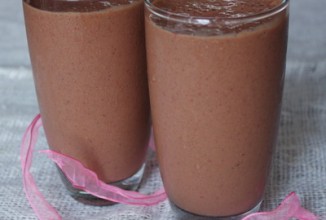 Клубнично-шоколадный шейк