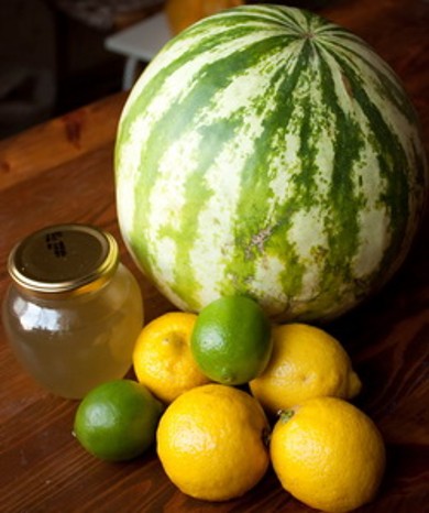 Арбузно-имбирный напиток - Шаг 1