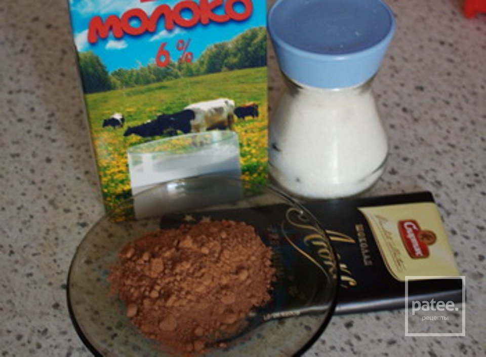 Горячий шоколад - Шаг 1