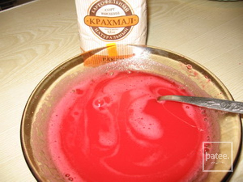 Кисель из красной смородины - Шаг 4