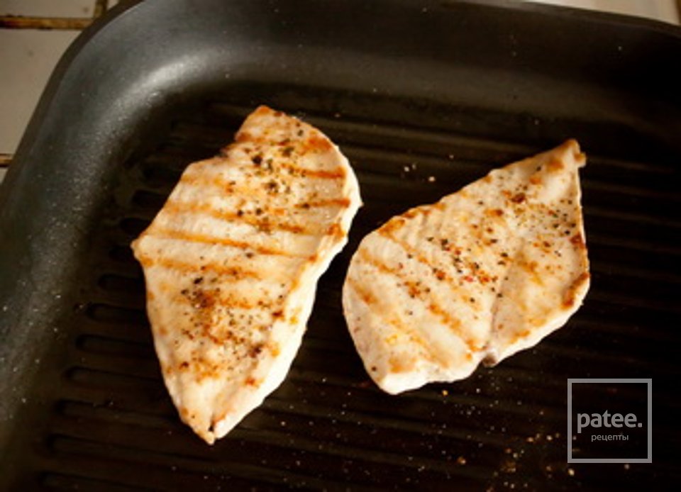 Сэндвич с курицей и беконом - Шаг 2