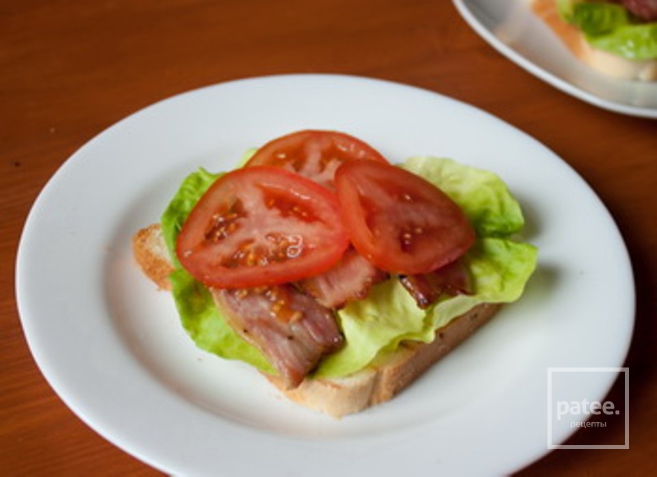 Сэндвич с курицей и беконом - Шаг 3