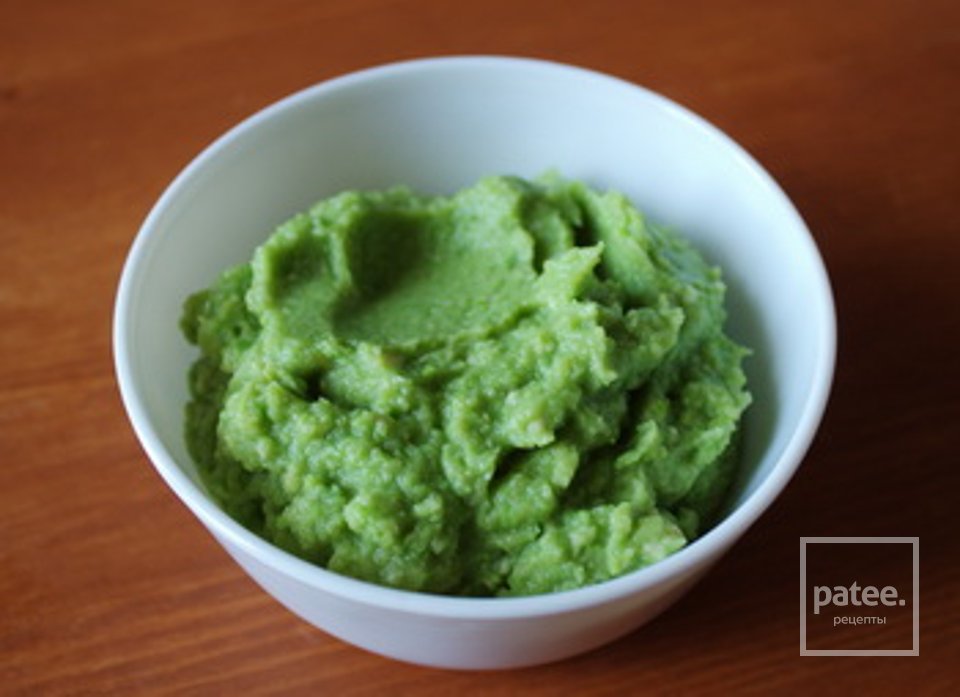 Паштет из зеленого горошка и авокадо с мятой - Шаг 3