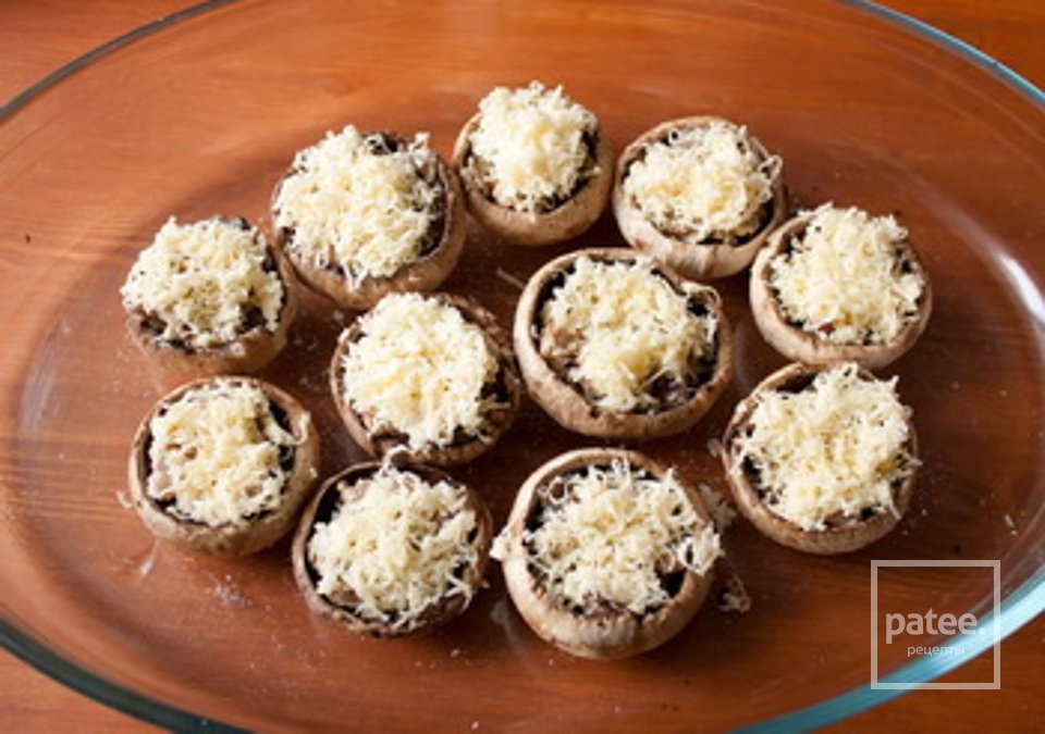 Фаршированные шампиньоны - Шаг 4