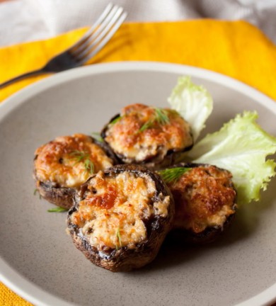 Фаршированные шампиньоны - Шаг 5