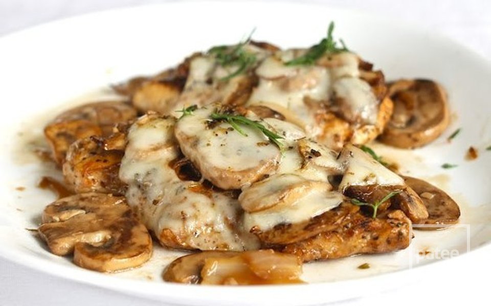 Курица, фаршированная грибами и сыром - Шаг 3