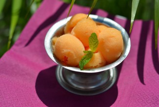 Сорбе из дыни