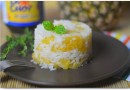 Рис с ананасом