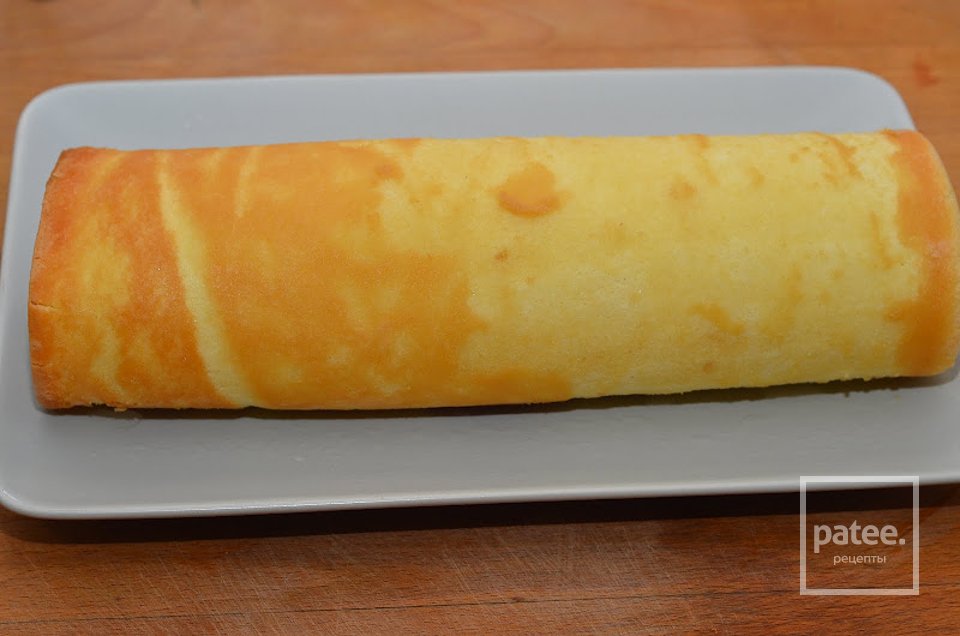 Бисквитный рулет - Шаг 11