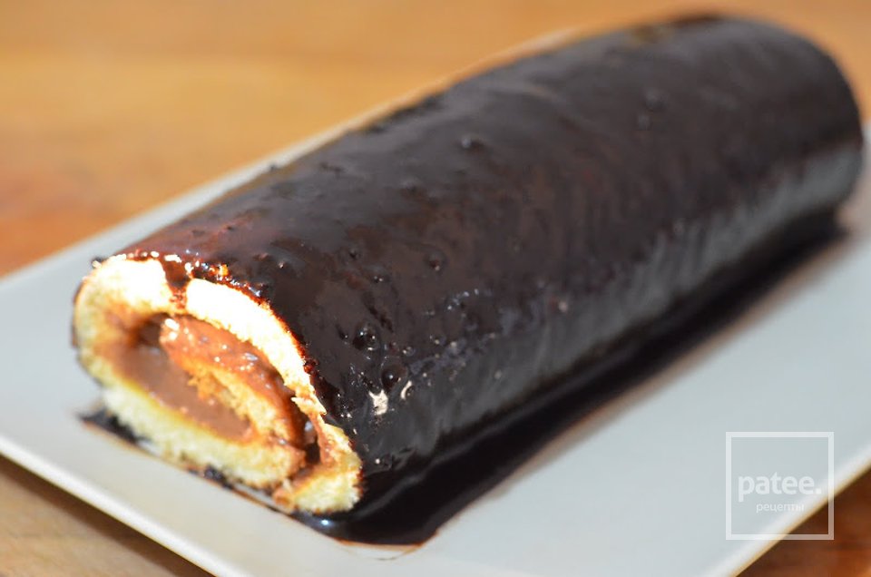 Бисквитный рулет - Шаг 14