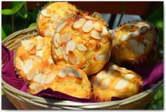 Маффины с белым шоколадом