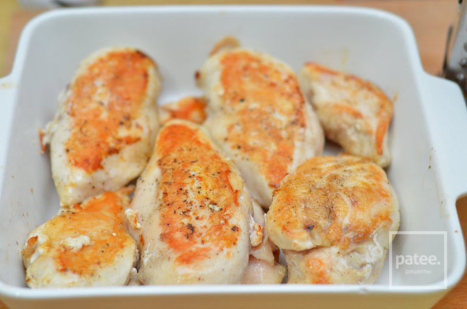 Куриное филе в сливочном соусе - Шаг 5