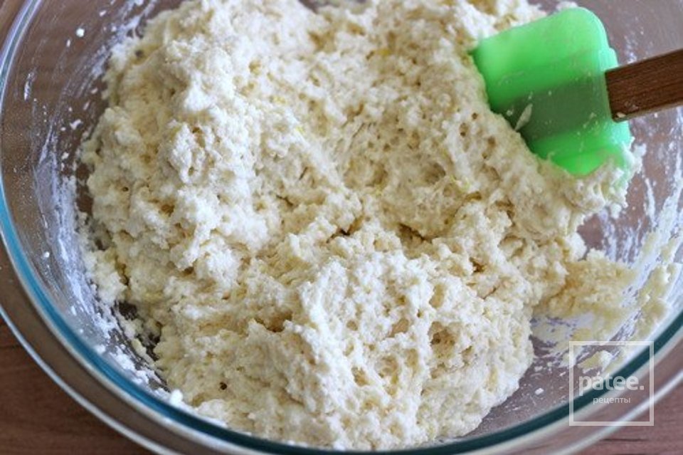 Лимонные блины с рикоттой с черничным соусом - Шаг 4