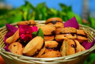 Печенье с корицей и шоколадными чипсами