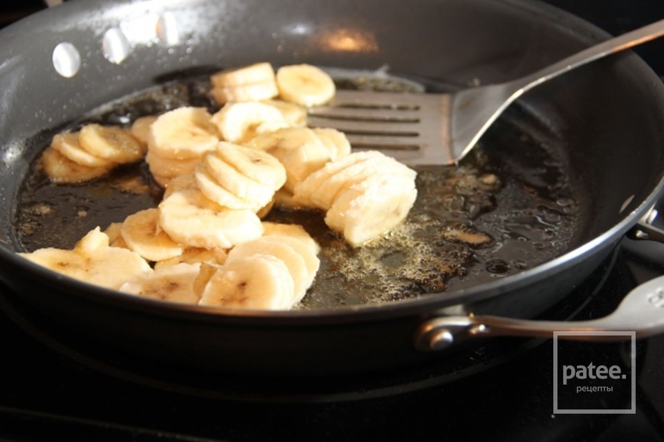 Кокосовые блинчики с бананами - Шаг 3