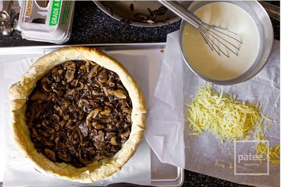 Пирог с грибами - Шаг 5