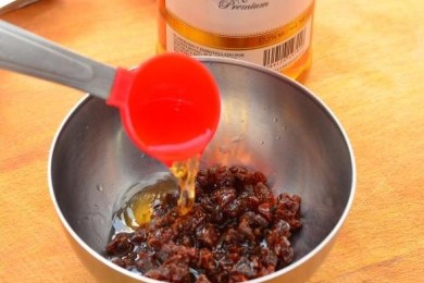 Печенье с ромом и изюмом - приготовление