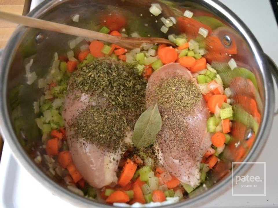 Куриный суп с лапшой - Шаг 3