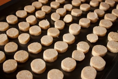 Коктейльное сырное печенье - приготовление