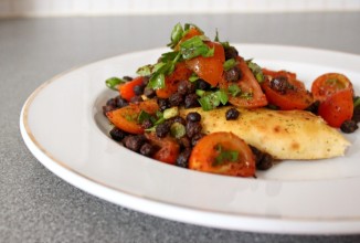 Нут с помидорами