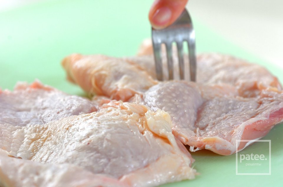 Куриное филе под сливочным соусом - Шаг 1