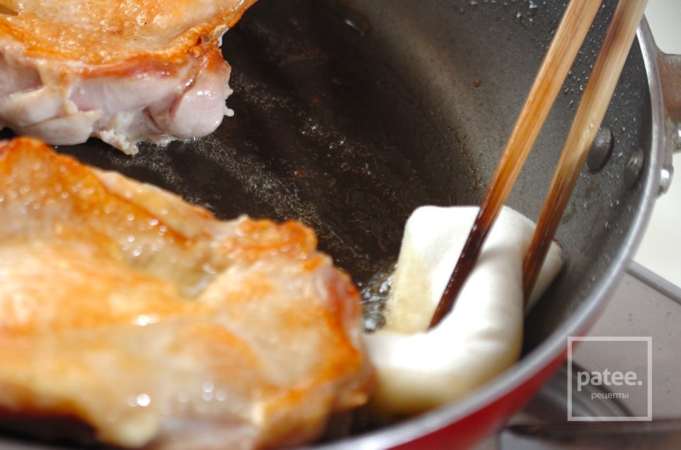 Куриное филе под сливочным соусом - Шаг 3