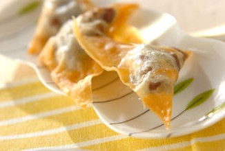 Конвертики с каштанами во фритюре