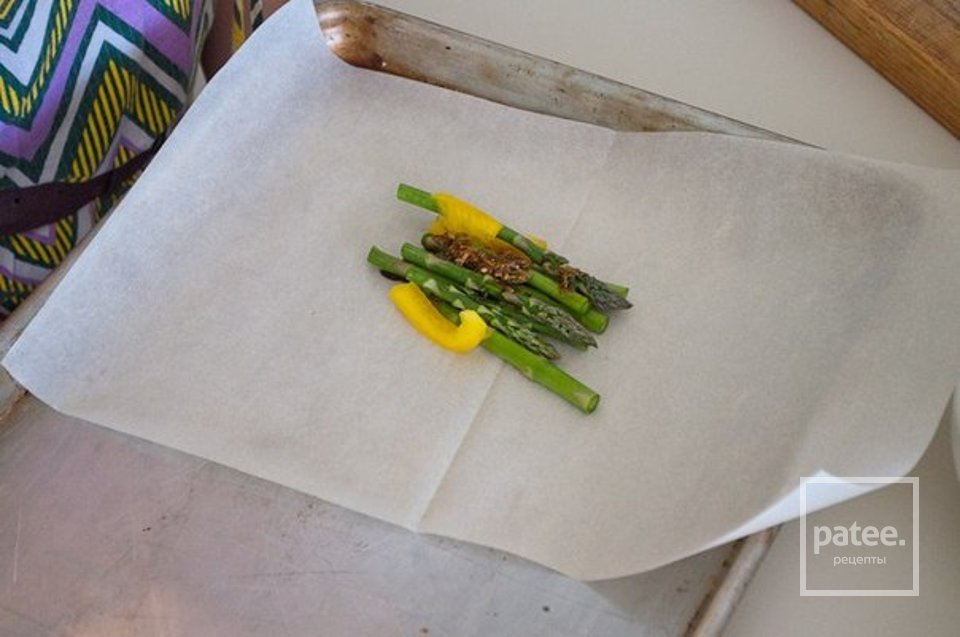 Апельсиново-имбирный лосось в пергаменте - Шаг 1