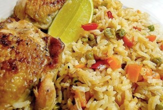 Рис с курицей