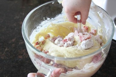 Кекс на йогурте - приготовление