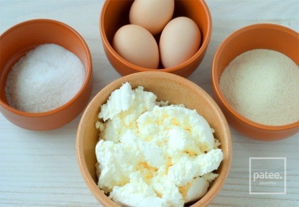 Ванильные сырники - Шаг 1