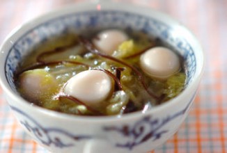 Китайский суп из капусты