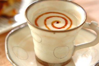 Соевый пудинг с черным медом