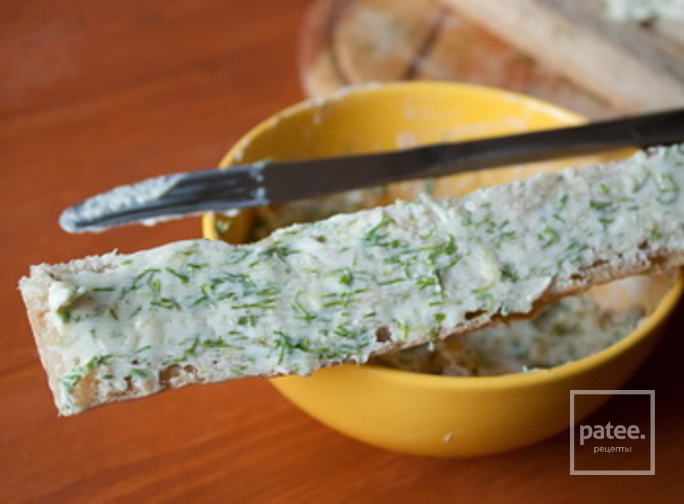 Чесночные сухарики из чабатты - Шаг 3