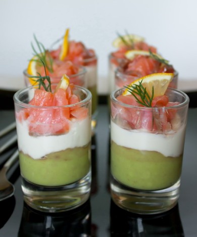 Веррины из лосося, сливочного сыра и авокадо - Шаг 4