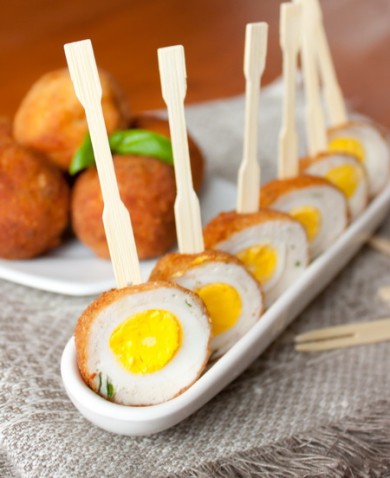 Перепелиные яйца по-шотландски - Шаг 5