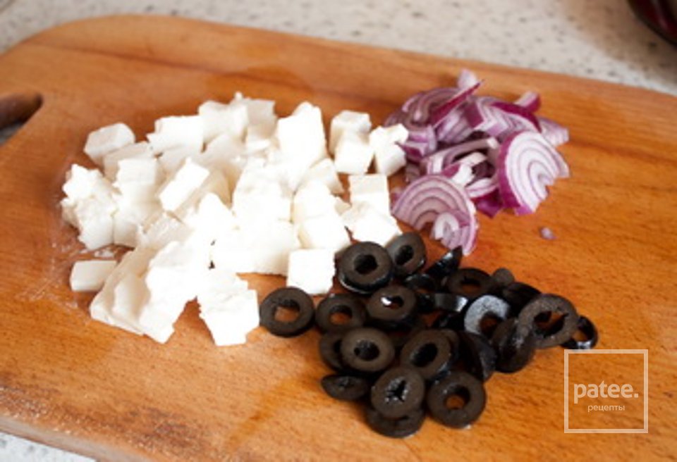 Рулет из лаваша в греческом стиле - Шаг 2