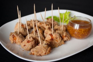 Куриное филе в сухарях