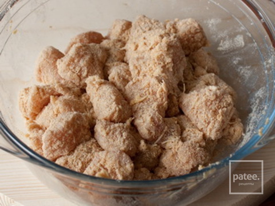 Куриное филе в сухарях - Шаг 3