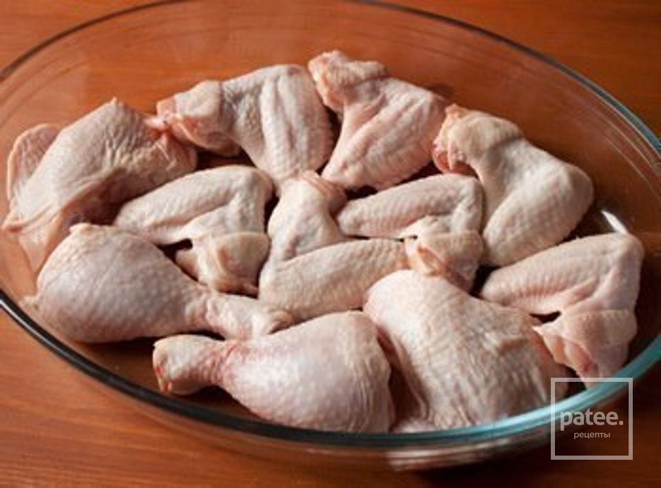 Запеченная курица с лимоном и белым вином - Шаг 1