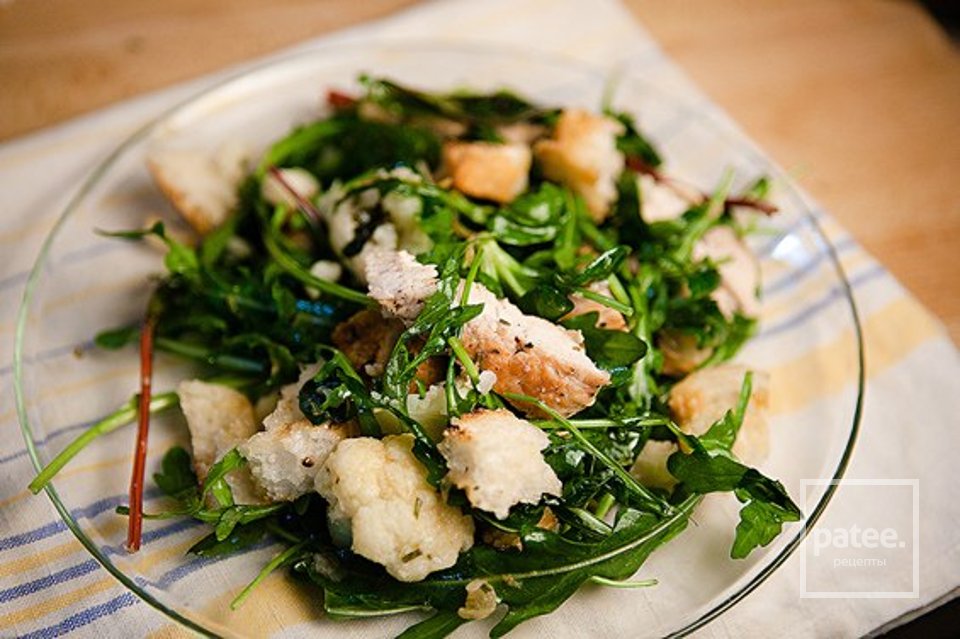 Теплый салат с индейкой - Шаг 5