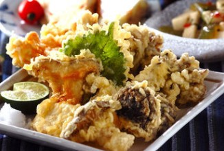 Темпура-ассорти из грибов