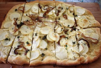 Картофельная пицца