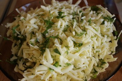 Сулугуни в лаваше - приготовление