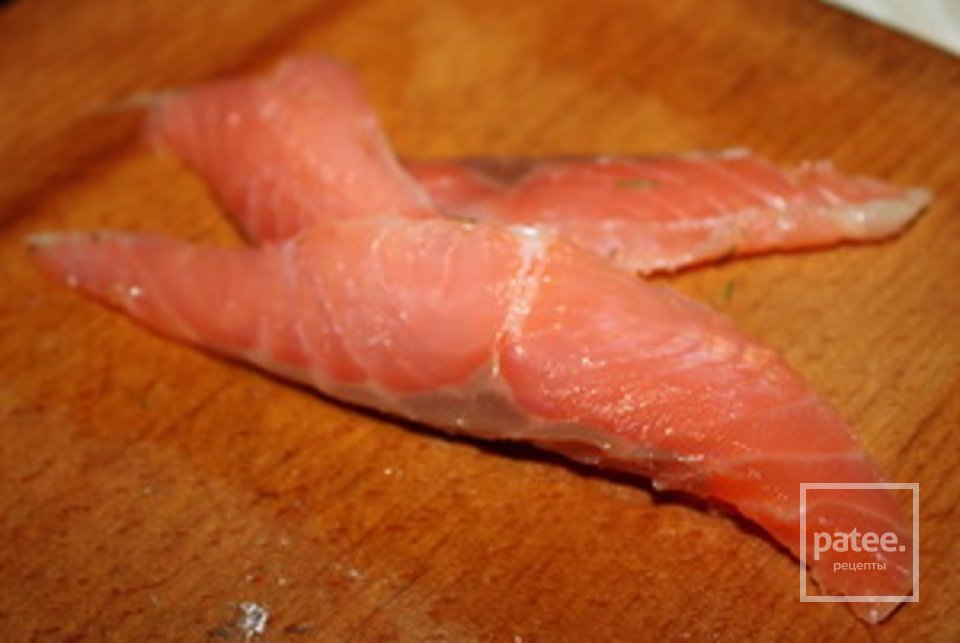 Закуска из лосося со сливочным сыром - Шаг 4