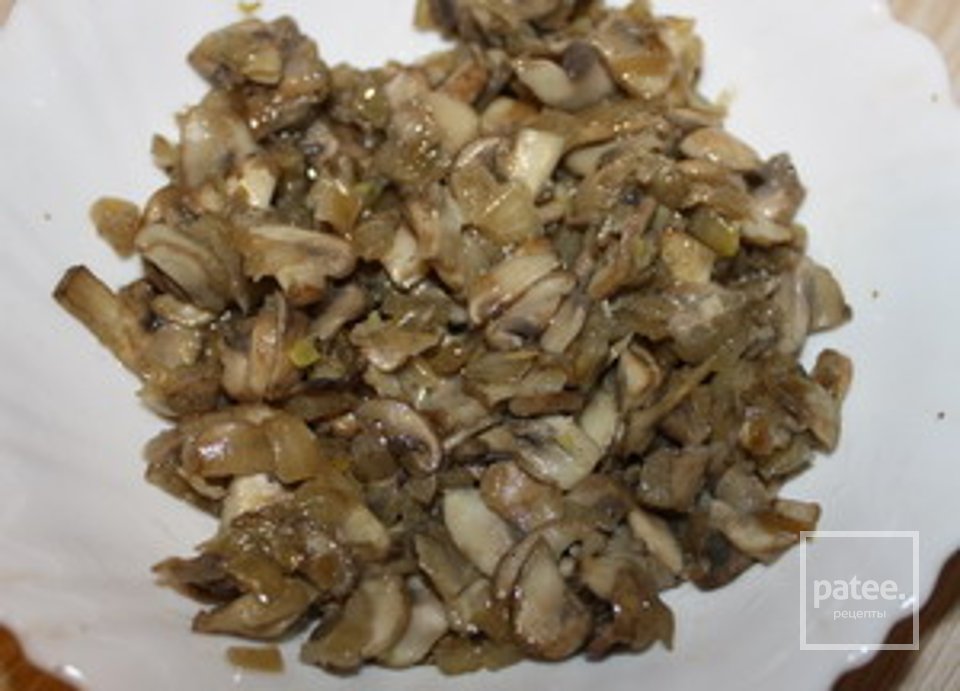 Жюльен с мидиями и креветками - Шаг 1