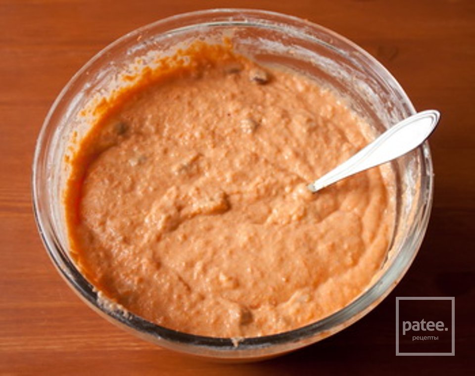 Морковные маффины с изюмом - Шаг 3