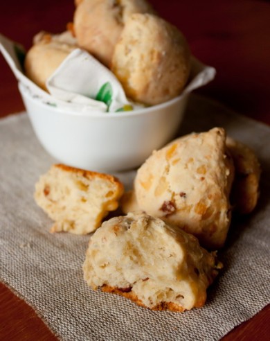 Печенье с беконом и сыром - Шаг 4