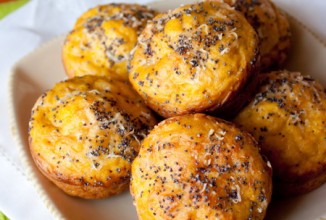 Несладкие тыквенные маффины